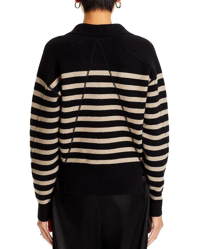 商品Rag & Bone|Bridget Wool Blend Polo Sweater,价格¥2358,第3张图片详细描述