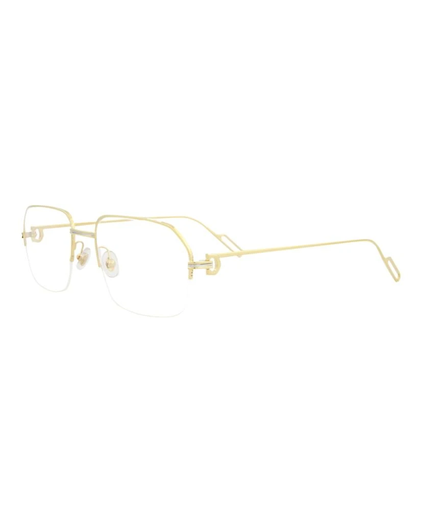 商品Cartier|Square-Frame Metal Optical Frames,价格¥2205,第2张图片详细描述