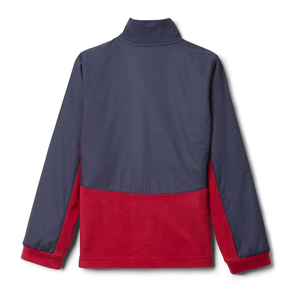 商品Columbia|Youth Girls Benton Springs III Overlay Fleece Jacket,价格¥161,第2张图片详细描述