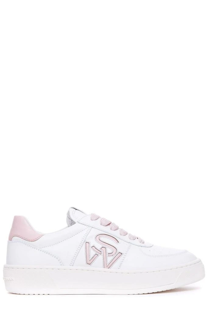 商品Stuart Weitzman|Stuart Weitzman SW Courtside Logo Sneakers,价格¥1749,第1张图片