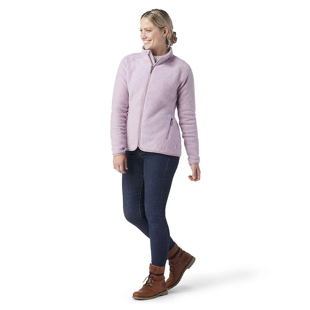 商品SmartWool|Women's Hudson Trail Fleece Full Zip Jacket,价格¥657,第2张图片详细描述