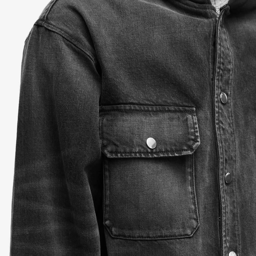 商品AMIRI|AMIRI Denim Hooded Overshirt,价格¥5820,第5张图片详细描述