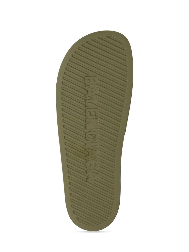 商品Balenciaga|Pool Logo Rubber Slide Sandals,价格¥2983,第5张图片详细描述