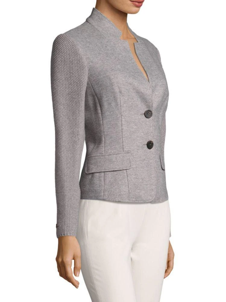 商品Peserico|Button-Front Popcorn Blazer,价格¥2745,第3张图片详细描述
