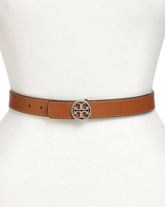 商品Tory Burch|logo金属扣牛皮腰带,价格¥1310-¥1457,第2张图片详细描述