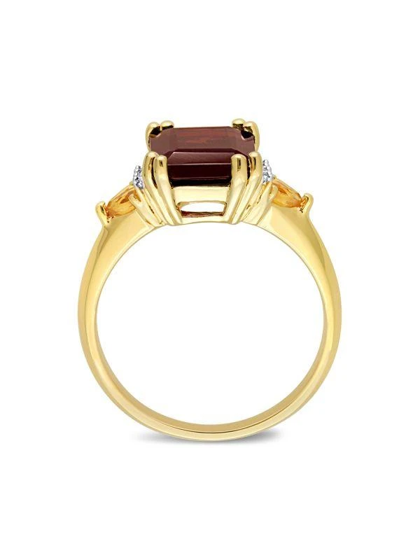 商品Sonatina|Goldplated Sterling Silver & Multi Stone Ring,价格¥825,第3张图片详细描述