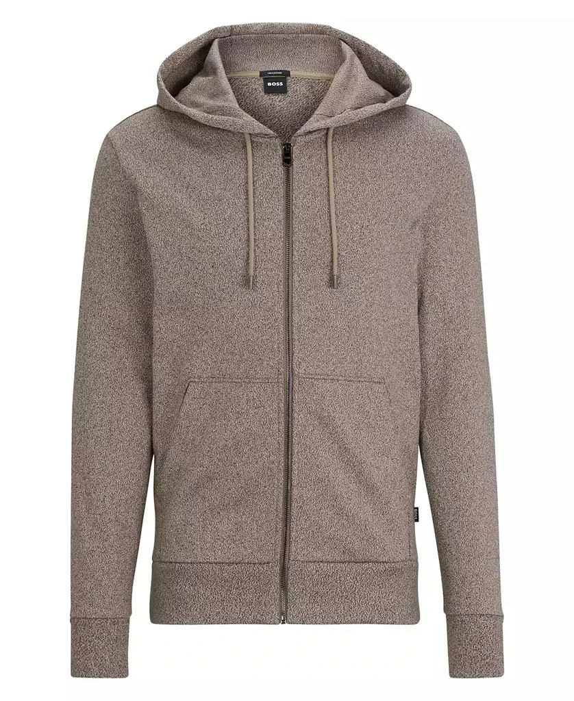 商品Hugo Boss|Men's Regular-Fit Zip-Up Hoodie Sweatshirt,价格¥1560,第3张图片详细描述