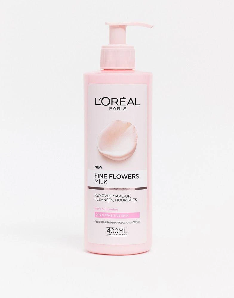 商品L'Oreal Paris|L'Oreal Paris Fine Flowers Cleansing Milk Makeup Remover,价格¥72,第1张图片
