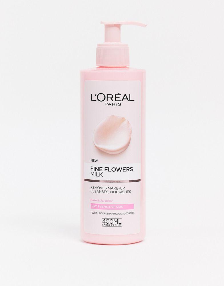 商品L'Oreal Paris|L'Oreal Paris Fine Flowers Cleansing Milk Makeup Remover,价格¥53,第1张图片