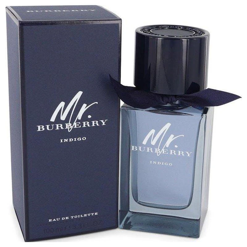 商品Burberry|Mr Burberry Indigo by Burberry Eau De Toilette Spray 3.3 oz 3.3 OZ,价格¥751,第1张图片