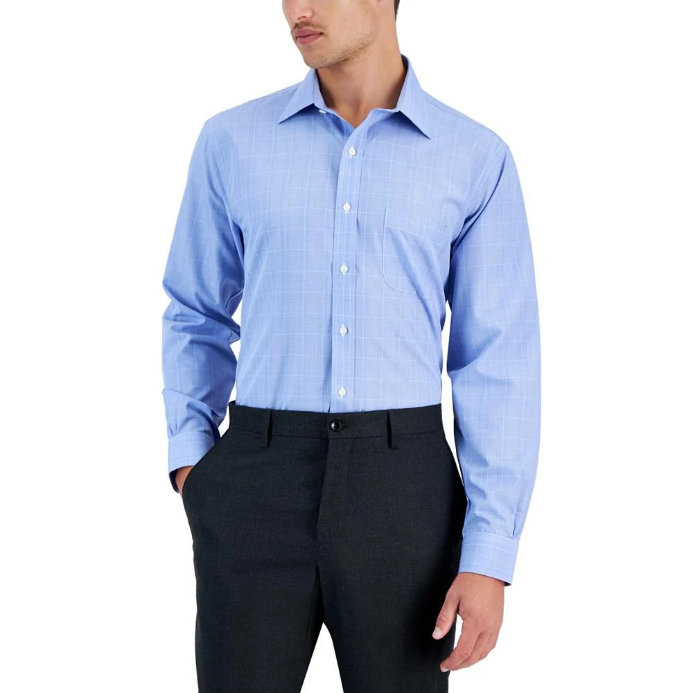 商品Brooks Brothers|Men's Regular Fit Non-Iron Glenn Plaid Dress Shirt,价格¥530,第1张图片