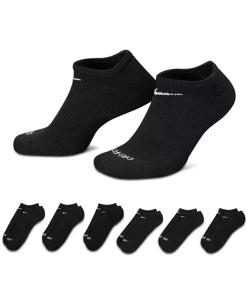 商品NIKE|Unisex Everyday Plus Cushioned Training No-Show Socks 6 Pairs,价格¥160,第3张图片详细描述