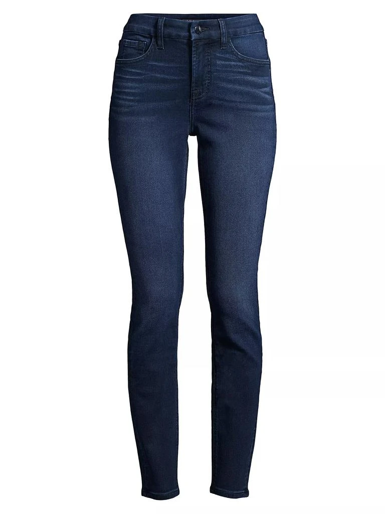 商品7 For All Mankind|Classic High-Rise Sculpting Skinny Jeans,价格¥370,第1张图片