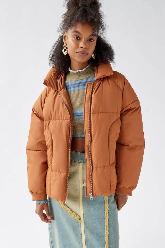 商品Urban Outfitters|UO Izzy Hooded Puffer Jacket,价格¥949,第4张图片详细描述