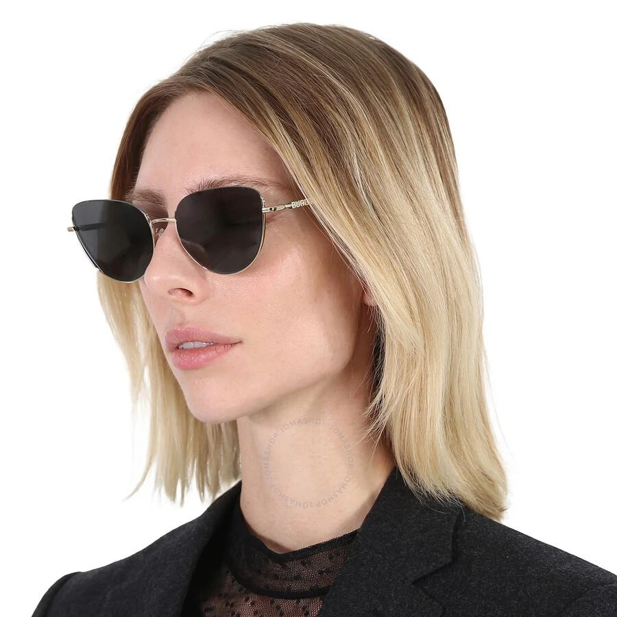 商品Burberry|Harper Dark Grey Cat Eye Ladies Sunglasses BE3144 110987 58,价格¥1032,第2张图片详细描述