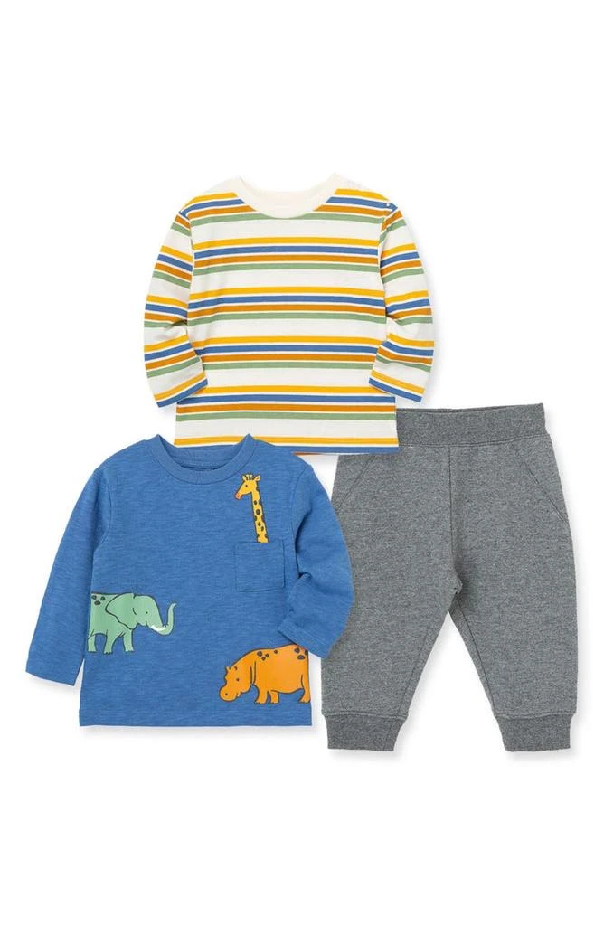 商品Little Me|Safari Long Sleeve T-Shirt & Pants Set,价格¥121,第1张图片