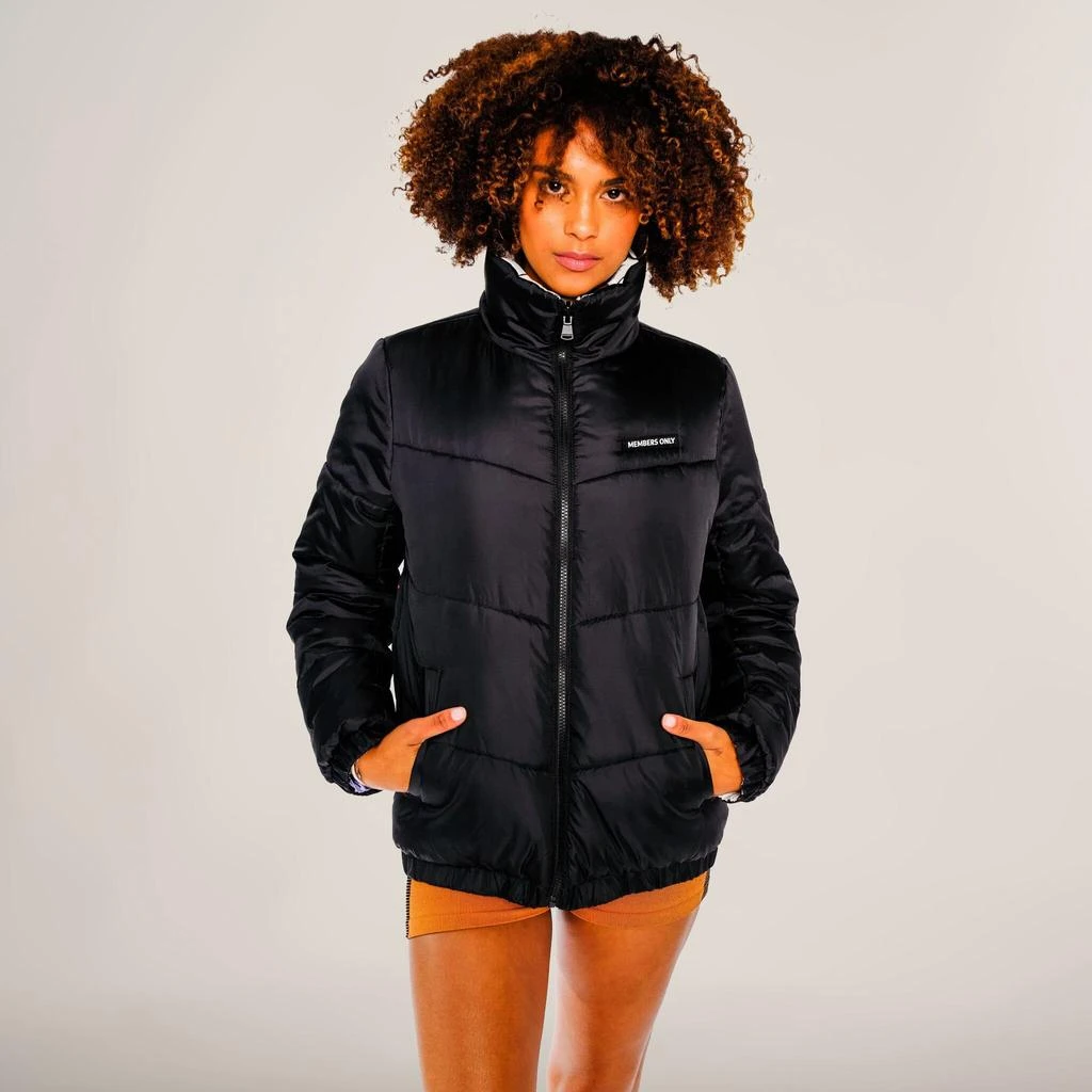 商品Members Only|Women's Rugrats Reversible Cire Puffer Jacket,价格¥276,第1张图片