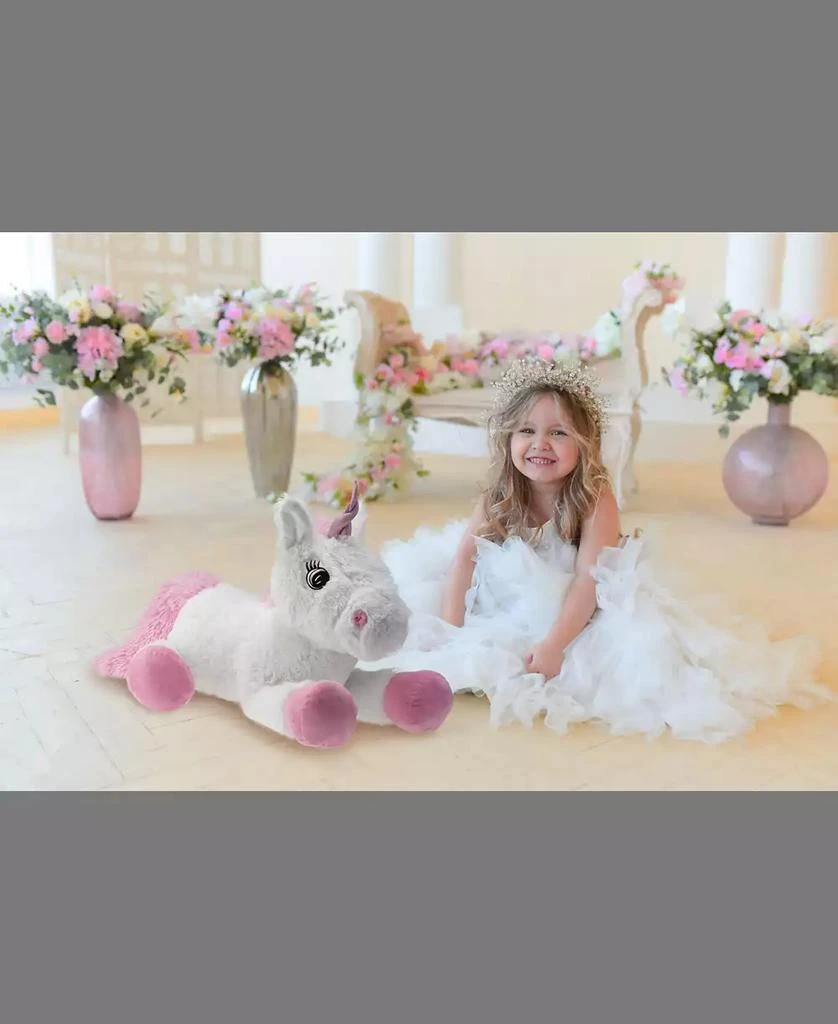 商品First and Main|Pioupiou 30" Giant Plush Unicorn Stuffed Animal,价格¥172,第2张图片详细描述