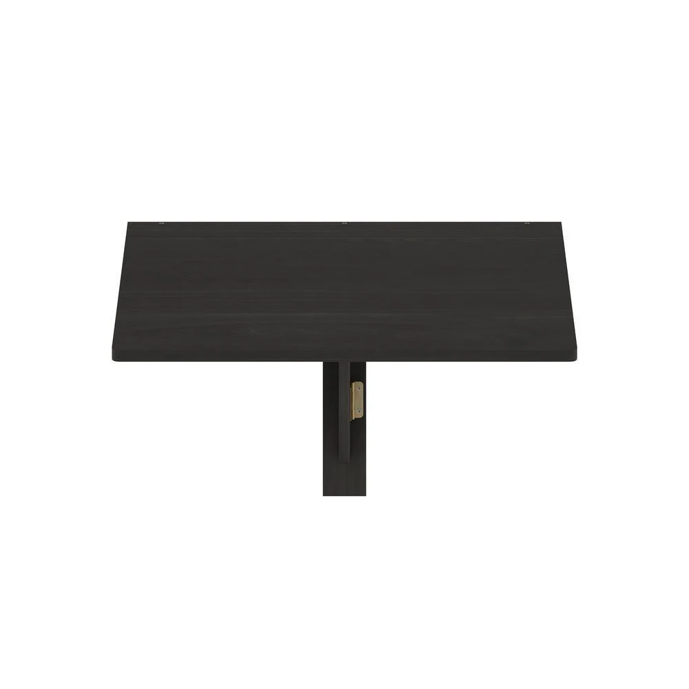 商品Furinno|Hermite Wall Mounting Folding Table, Espresso,价格¥538,第3张图片详细描述