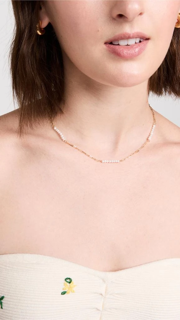 商品Maison Irem|Pearl Story Necklace,价格¥416,第2张图片详细描述