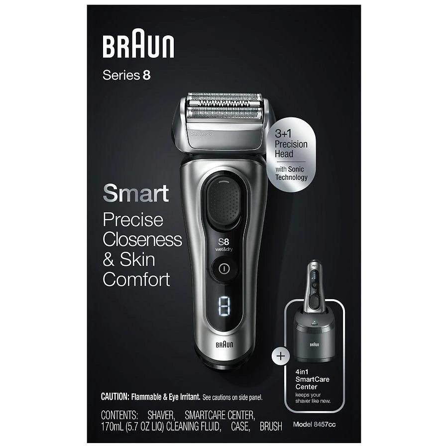 商品Braun|Shaver 8457cc System,价格¥1837,第1张图片