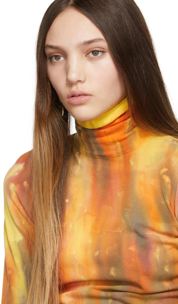 商品Ambush|Yellow Tie-Dye Turtleneck,价格¥786,第5张图片详细描述