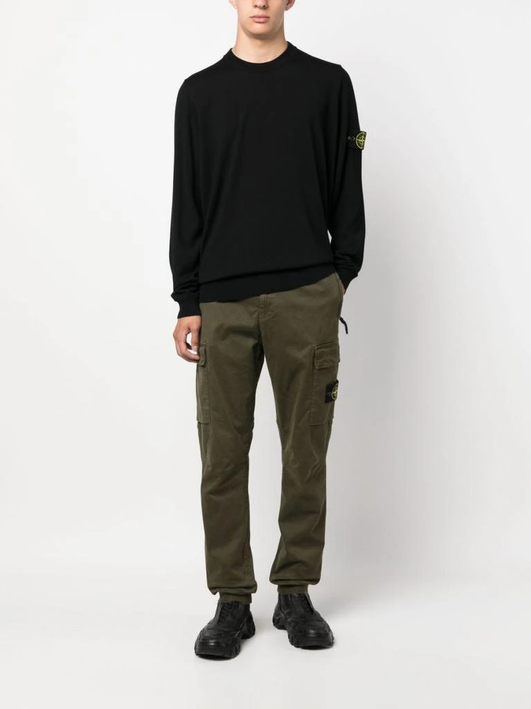 商品Stone Island|STONE ISLAND - Wool Pullover With Logo,价格¥2345,第2张图片详细描述