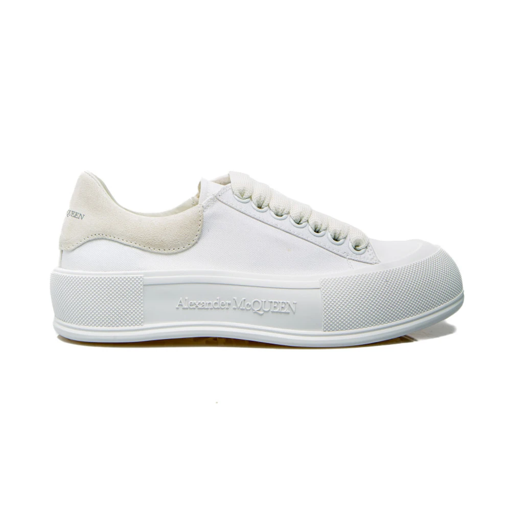 商品[国内直发] Alexander McQueen|ALEXANDER MCQUEEN 白色男士运动鞋 654594-W4MV7-9000,价格¥2744,第1张图片