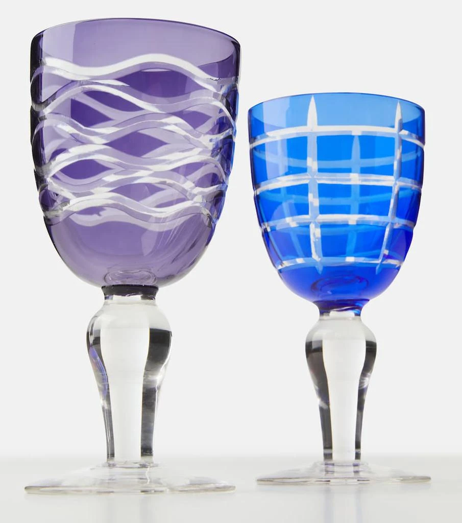 商品Polspotten|Cobalt set of 6 wine glasses,价格¥1536,第2张图片详细描述