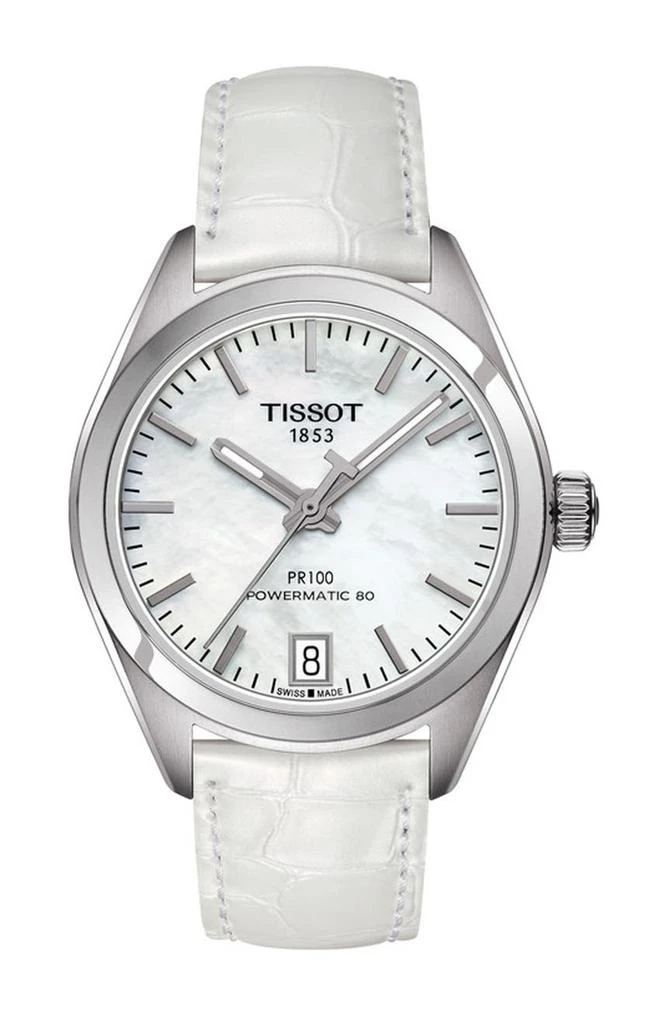 商品Tissot|Women's PR 100 Powermatic 80 Watch, 33mm,价格¥2437,第1张图片