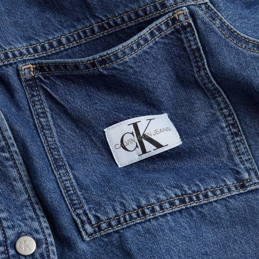商品Calvin Klein|Calvin Klein Jeans Utility Shirt Dress,价格¥498,第2张图片详细描述