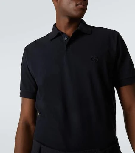 商品Giorgio Armani|棉质混纺Polo衫,价格¥2609,第5张图片详细描述