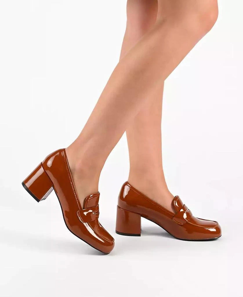 Women's Liyla Block Heel Loafers 商品
