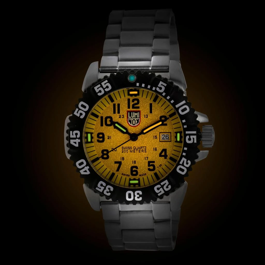 商品Luminox|Luminox Navy Seal Stainless Steel Quartz Men's Watch XS.0155.EP,价格¥2477,第5张图片详细描述