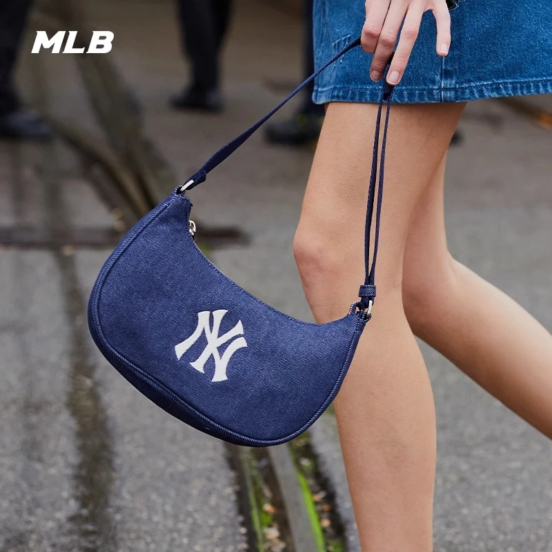 MLB官方男女情侣时尚手提牛仔腋下包百搭时尚通勤BQM01 商品