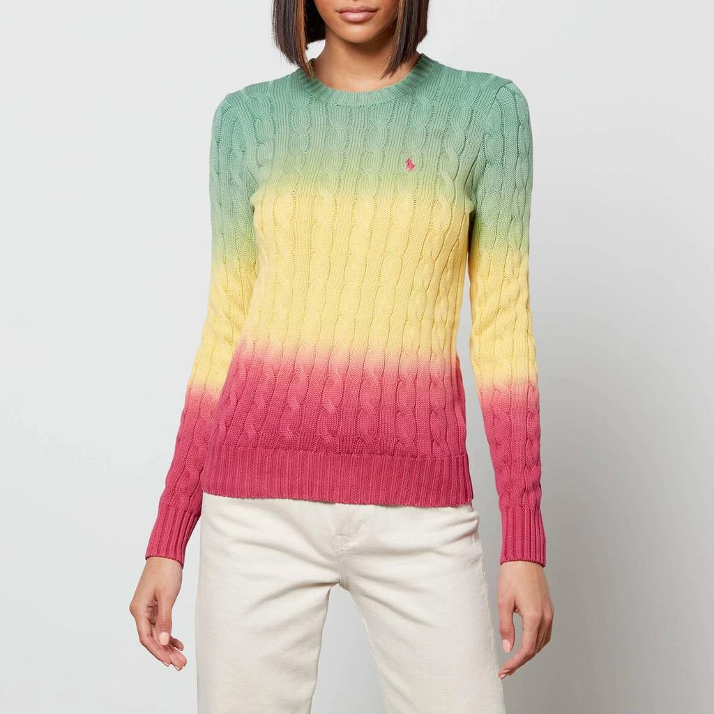 商品Ralph Lauren|Polo Ralph Lauren Women's Tie Dye Stripe Jumper - Multi,价格¥691,第1张图片