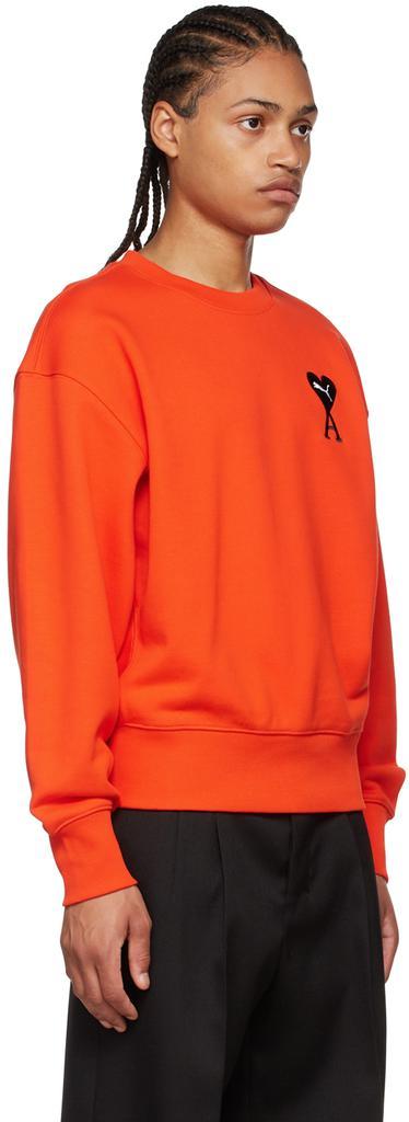 商品AMI|Orange Puma Edition Sweatshirt,价格¥1323,第4张图片详细描述