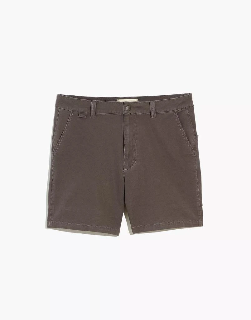 商品Madewell|6 1/2" Cotton-Hemp Climbing Cargo Shorts,价格¥373,第4张图片详细描述