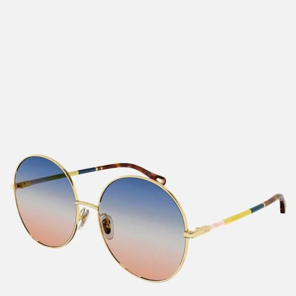 商品Chloé|Chloé Women's Round Frame Sunglasses,价格¥1645,第1张图片详细描述