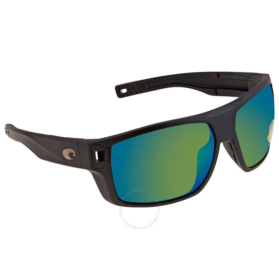 商品Costa Del Mar|Costa Del Mar DIEGO Green Mirror Polarized Polycarbonate Men's Sunglasses DGO 11 OGMP 62,价格¥819,第2张图片详细描述