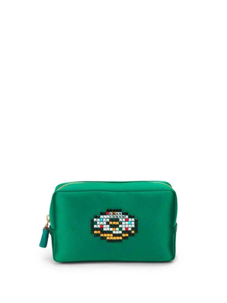 商品Anya Hindmarch|Pixel Satin Makeup Pouch,价格¥1235,第1张图片