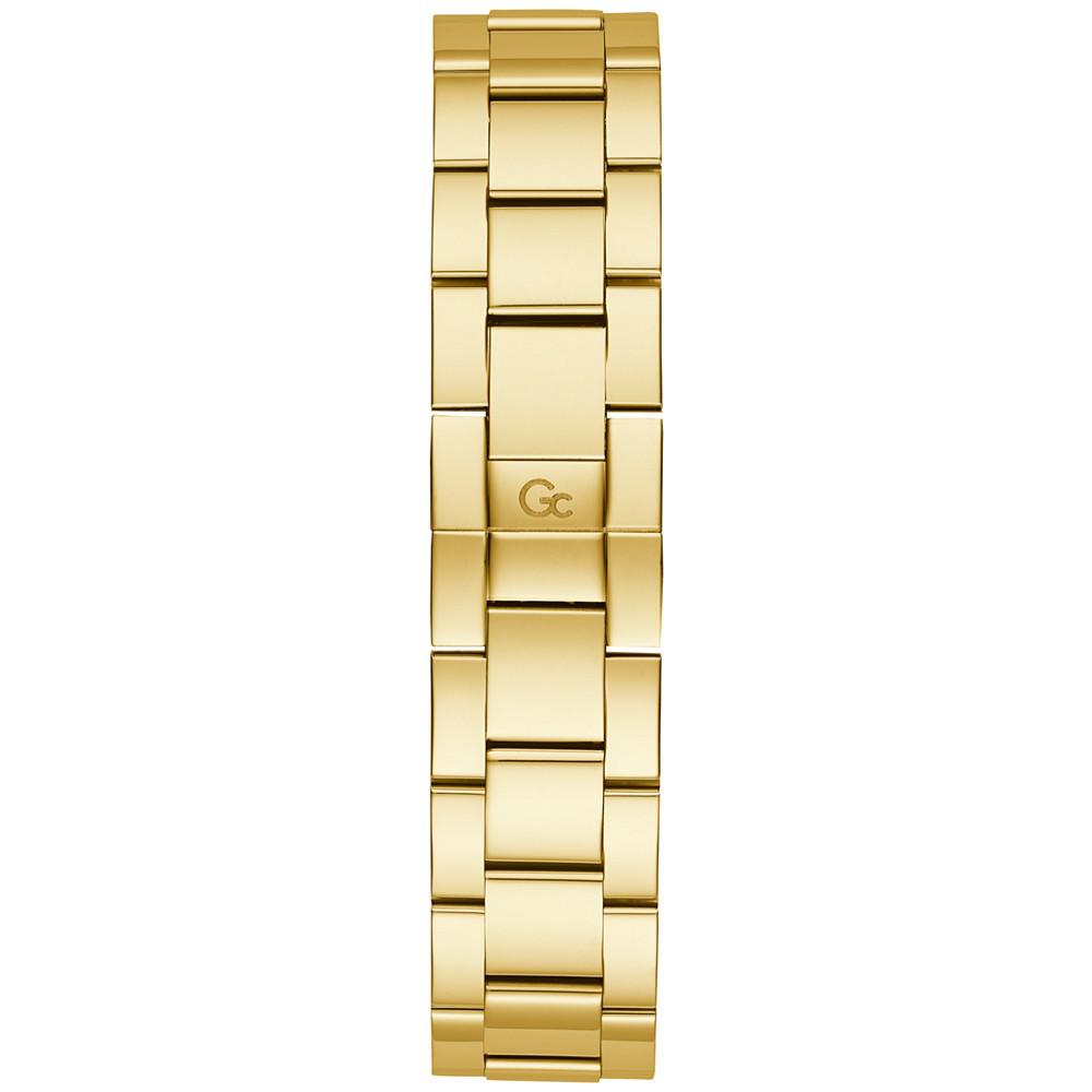 Gc Muse Women's Swiss Gold-Tone Stainless Steel Bracelet Watch 34mm商品第3张图片规格展示