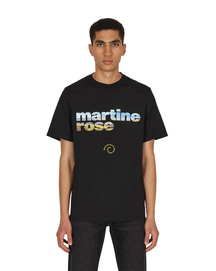 商品Martine Rose|Logo T-Shirt Black,价格¥496,第1张图片