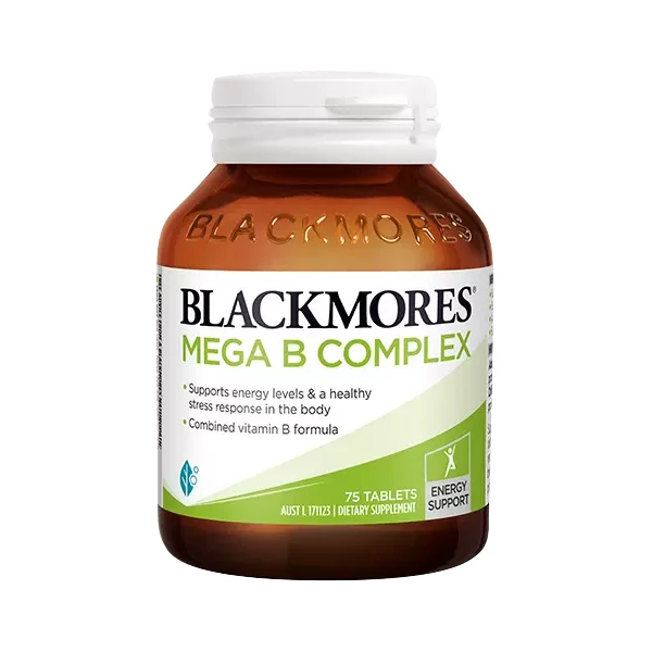 商品[国内直发] Blackmores|Blackmores澳佳宝维生素B片75片/瓶,价格¥109,第1张图片
