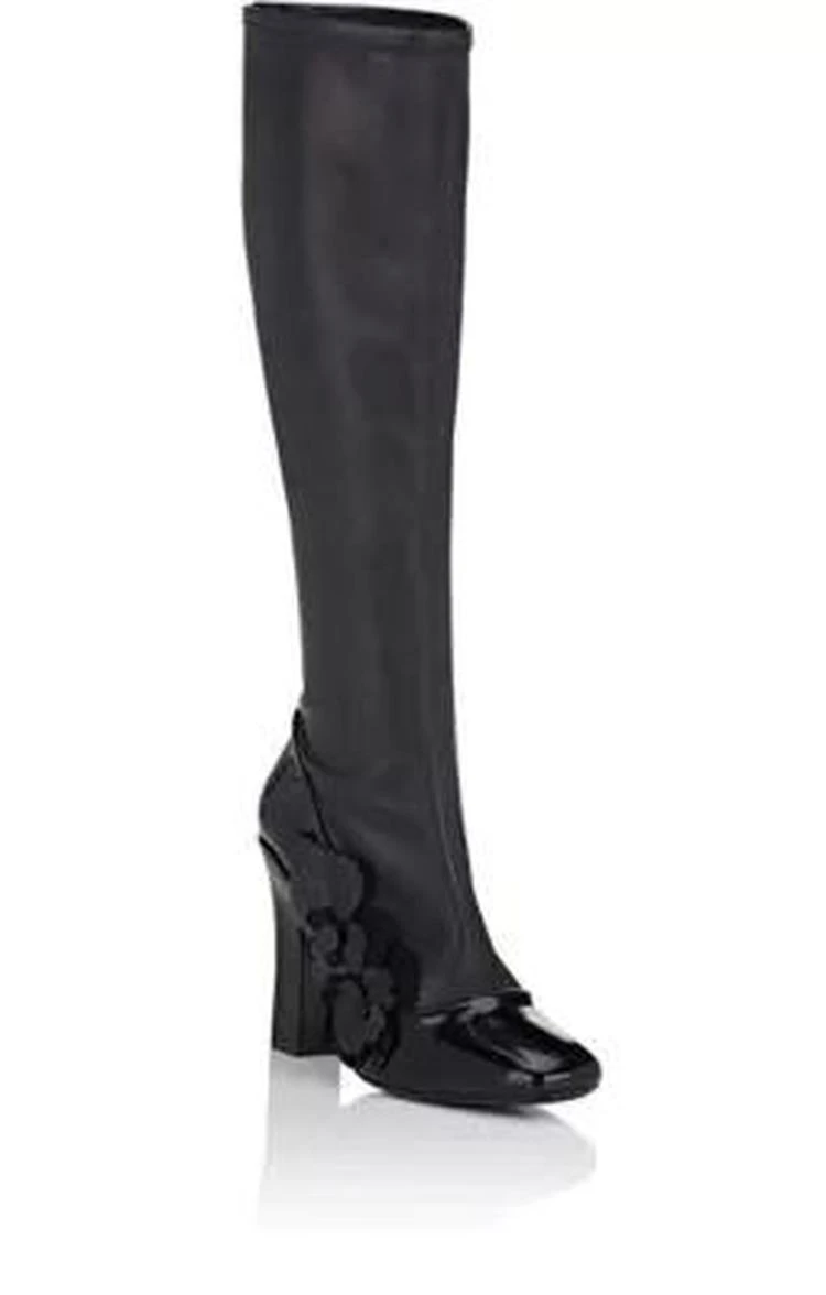 商品Fabrizio Viti|Violets For Your Fur Knee Boots,价格¥4530,第2张图片详细描述