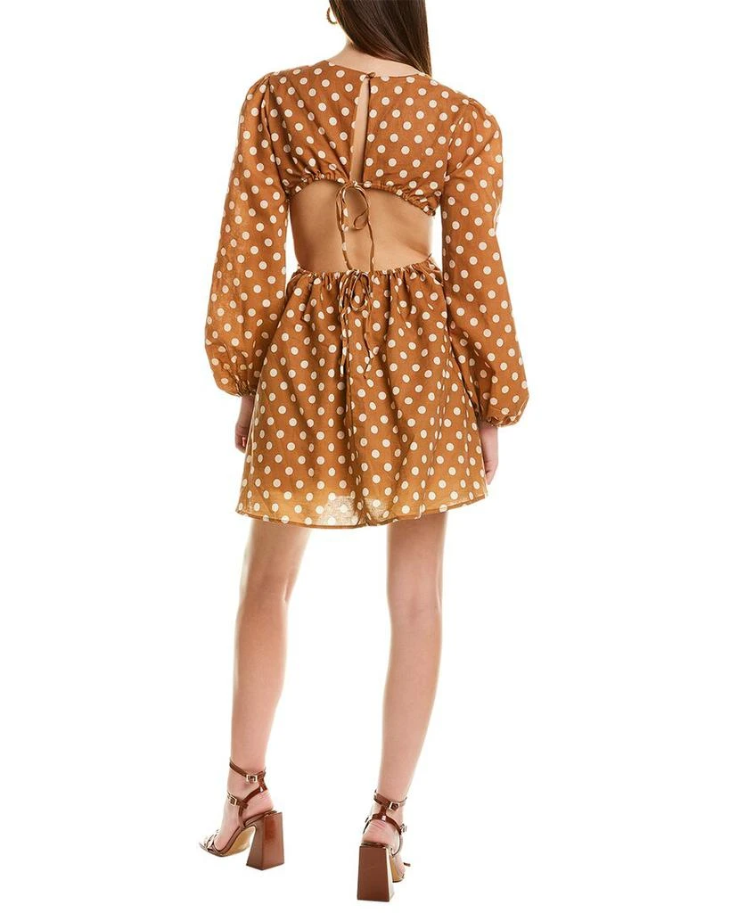 商品Charlie Holiday|Charlie Holiday Halcyon Linen-Blend A-Line Dress,价格¥182,第2张图片详细描述