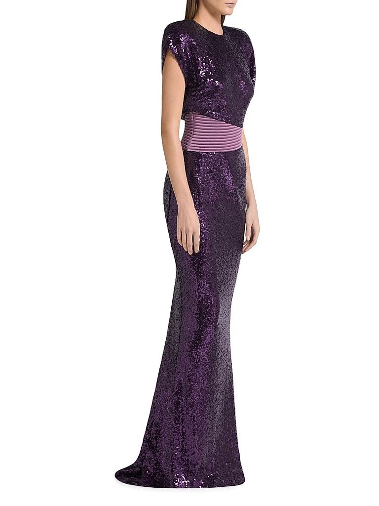商品Zhivago|Prefall 24 Bond Sequin Gown,价格¥2220,第3张图片详细描述