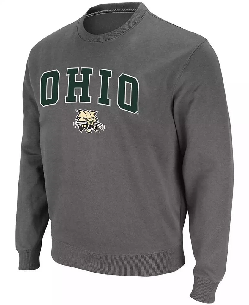 商品Colosseum|Men's Ohio Bobcats Arch Logo Tackle Twill Pullover Sweatshirt,价格¥278,第3张图片详细描述