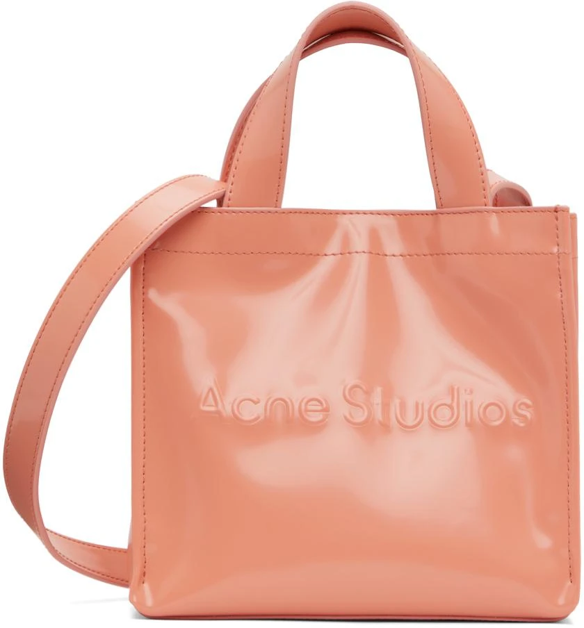 商品Acne Studios|Pink Mini Logo Tote,价格¥3504,第1张图片