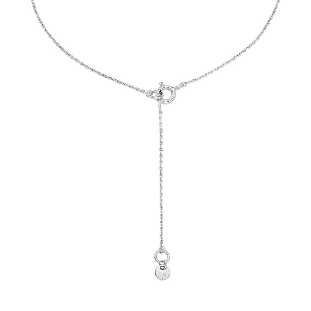 商品Michael Kors|Sterling Silver or 14K Gold-Plated Sterling Silver Pave Dog Tag Necklace,价格¥1032,第3张图片详细描述